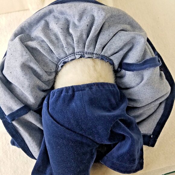 Boyds Bears 1998 ALEXIS BERRIMAN #912022 Plush 16” Blue Velvet Soft NWT - Picture 4 of 12